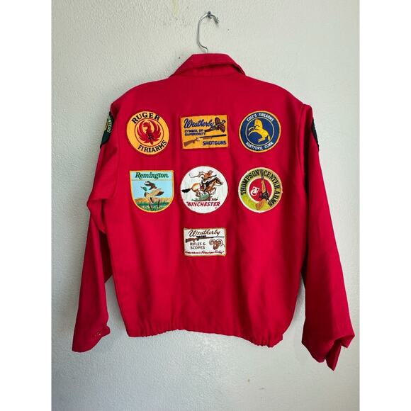 Vtg Junior NRA Hunting Jacket Patches National Rifle Association Sz Small 1970s - Picture 10 of 16